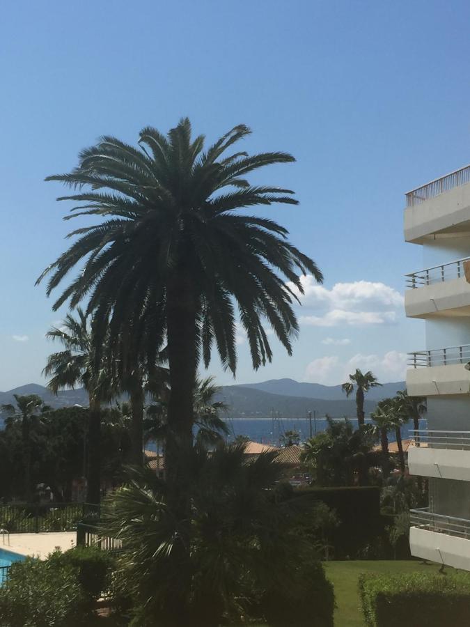 Studio 127, Vue Mer Et Piscine, Port Santa Lucia Сен-Рафаель Екстер'єр фото